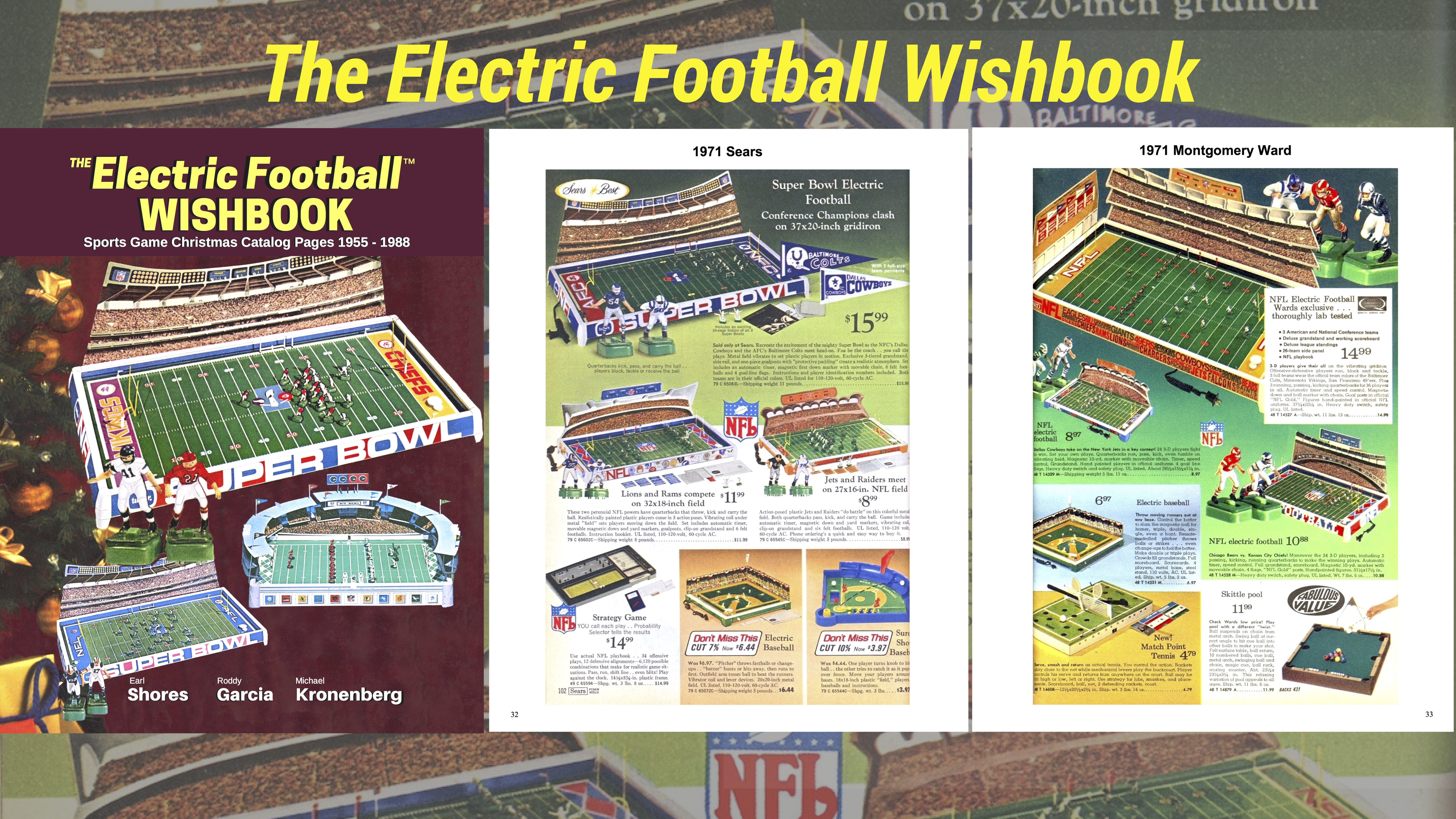 OLD WORLD CHRISTMAS  2018 NFL & COLLEGE CATALOG ✪NEW