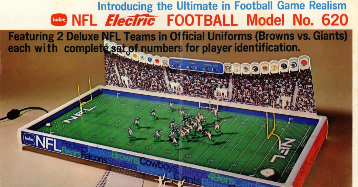 NFL Deluxe Electric Football Game