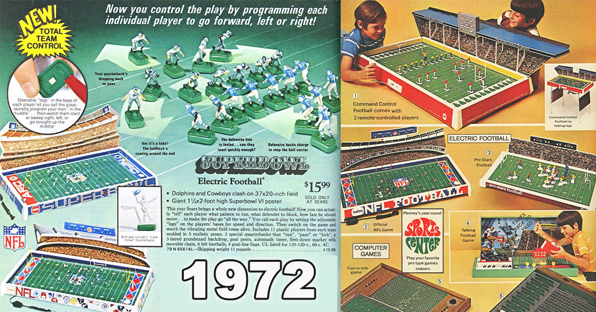 Vintage 1972 Monday Night Football Computerized Electronic Football Game ~  Works